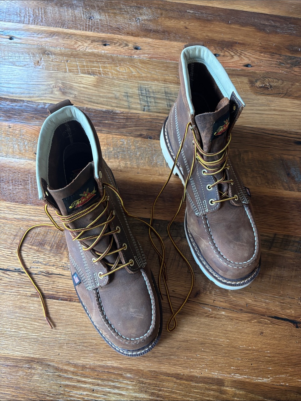 Thorogood steel toe leather workboots men’s size 12